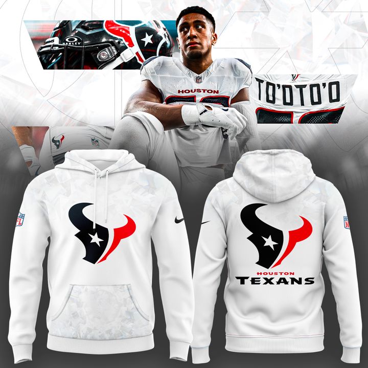 Houston Texans Liberty White Out Hoodie 2025