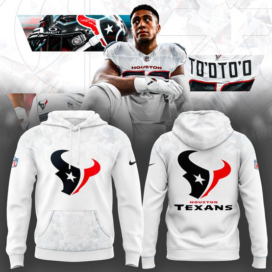Houston Texans Liberty White Out Hoodie 2025