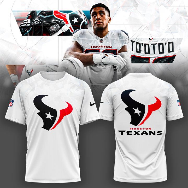 Houston Texans Liberty White Out T-Shirt 2025