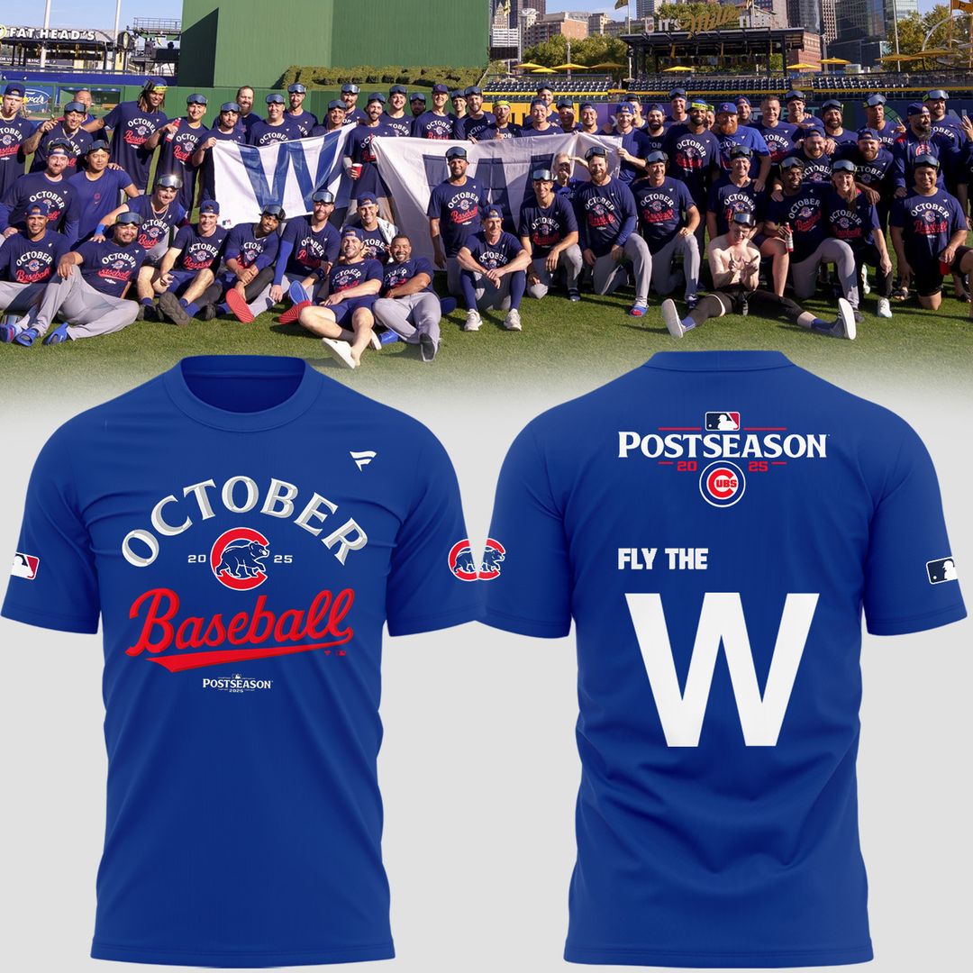 Chicago Cubs 2025 Postseason Limited Edition T-Shirt
