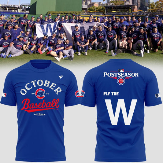 Chicago Cubs 2025 Postseason Limited Edition T-Shirt