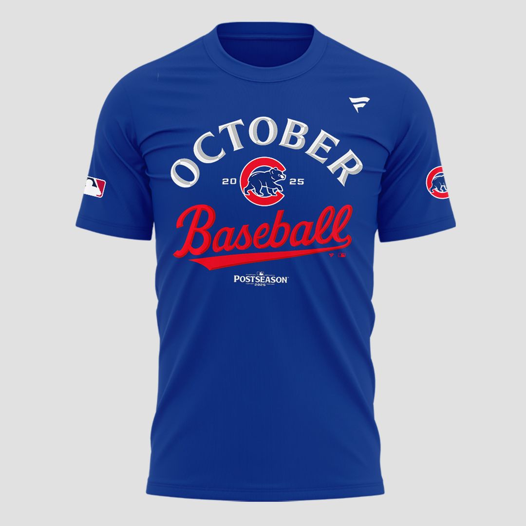 Chicago Cubs 2025 Postseason Limited Edition T-Shirt
