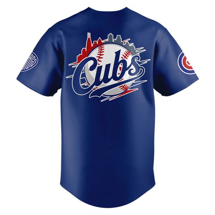 2025 Chicago Cubs October baseball jersey