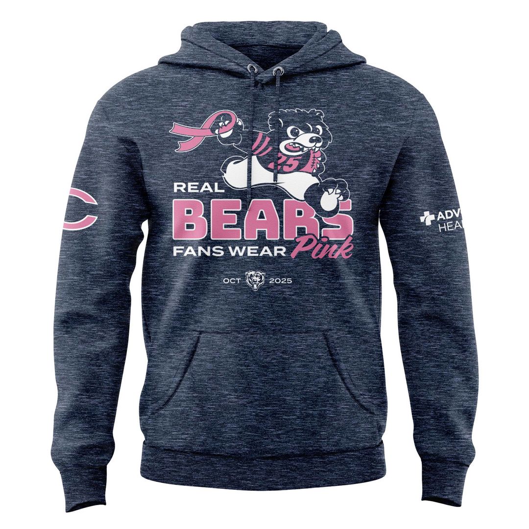 Real Bear Fans Wear Pink Launch 2025 Hoodie