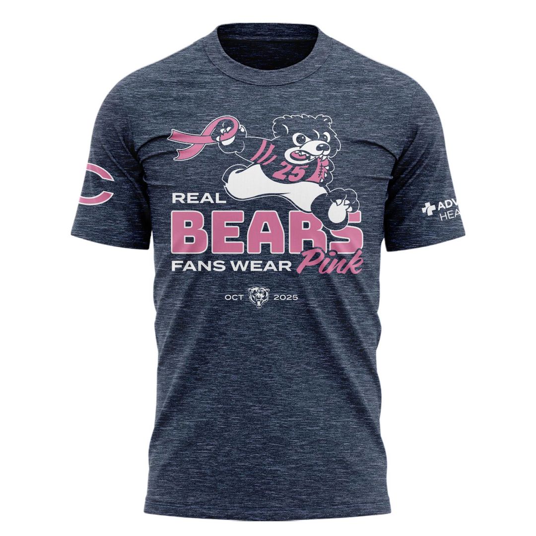 Real Bear Fans Wear Pink Launch 2025 T-Shirt