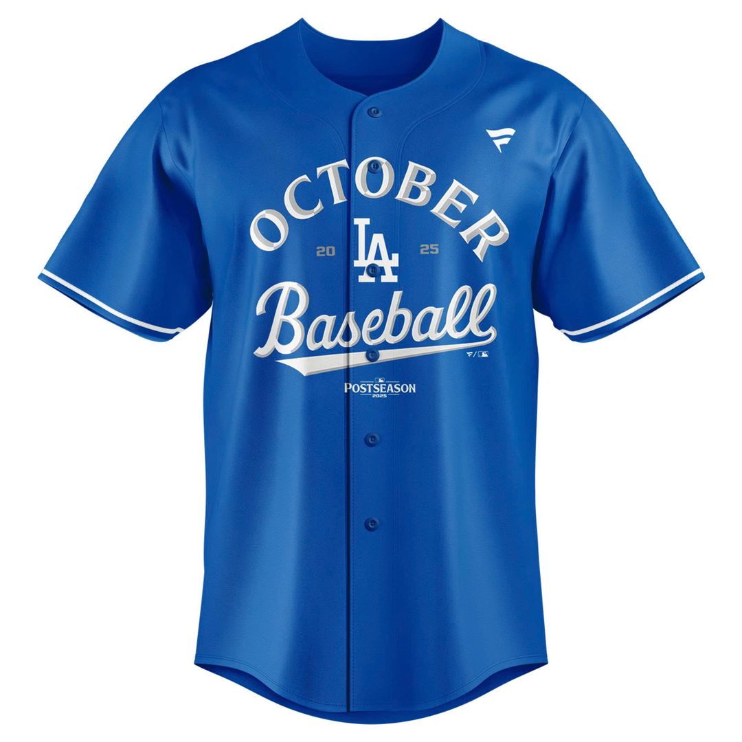 Special New October Clinched 22 Clayton Kershaw Final Regular Season Jersey