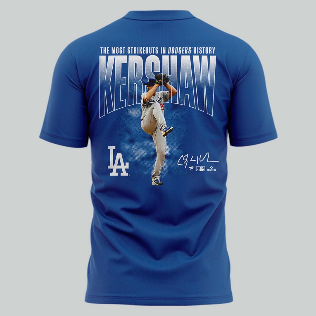 Special New October Clinched Clayton Kershaw Final Regular Season T-Shirt