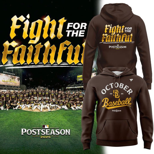 Special New October Baseball Clinched Fight for the Faithful Hoodie