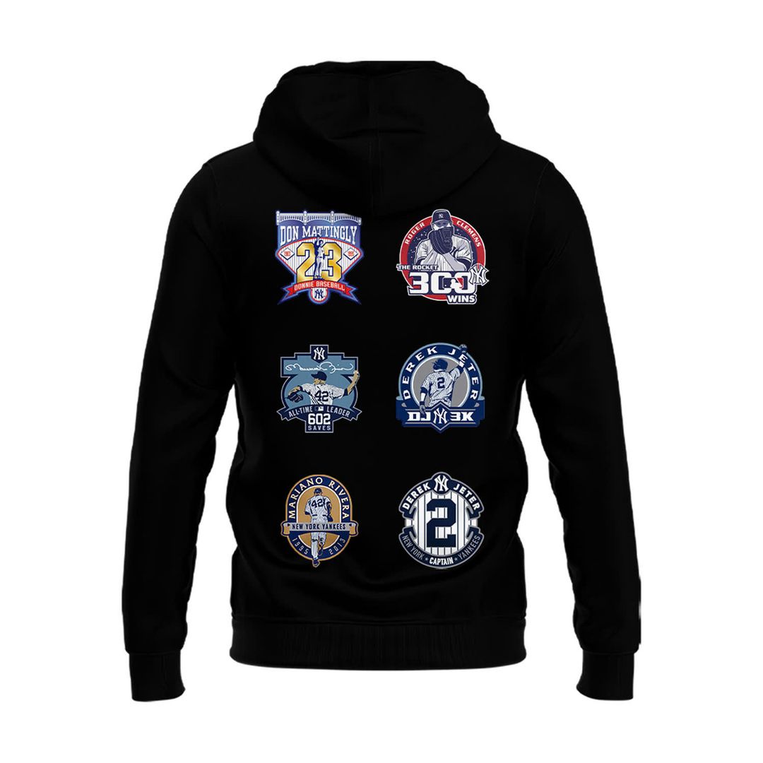 Special New October Baseball Old Patch Post Season 2025 Black Hoodie