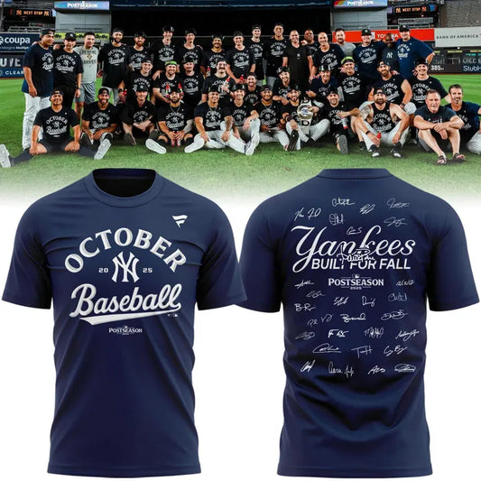 New York Yankees October 2025 Postseason Shirt