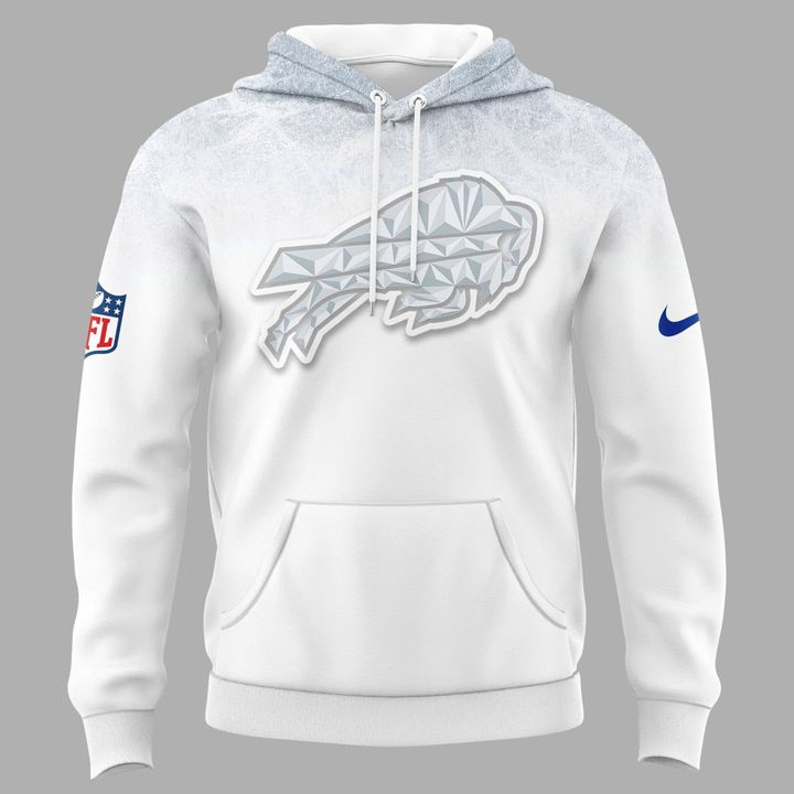 Buffalo Bills "White Out" Hoodie-V1