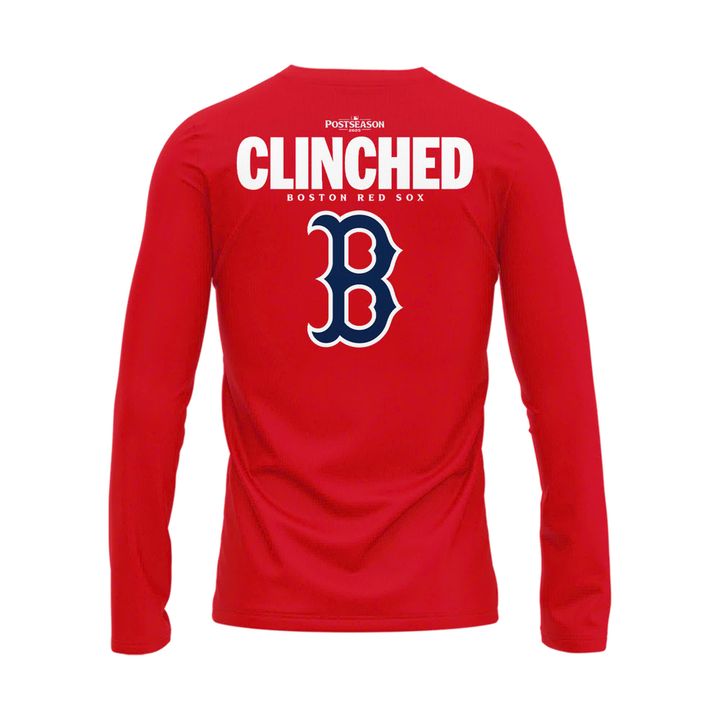 Special October Baseball Post Season 2025 Red Sox Long Sleeve