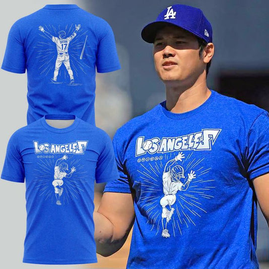 LA Dodgers Shohei Ohtani Hip Lock T-shirt - Special Edition