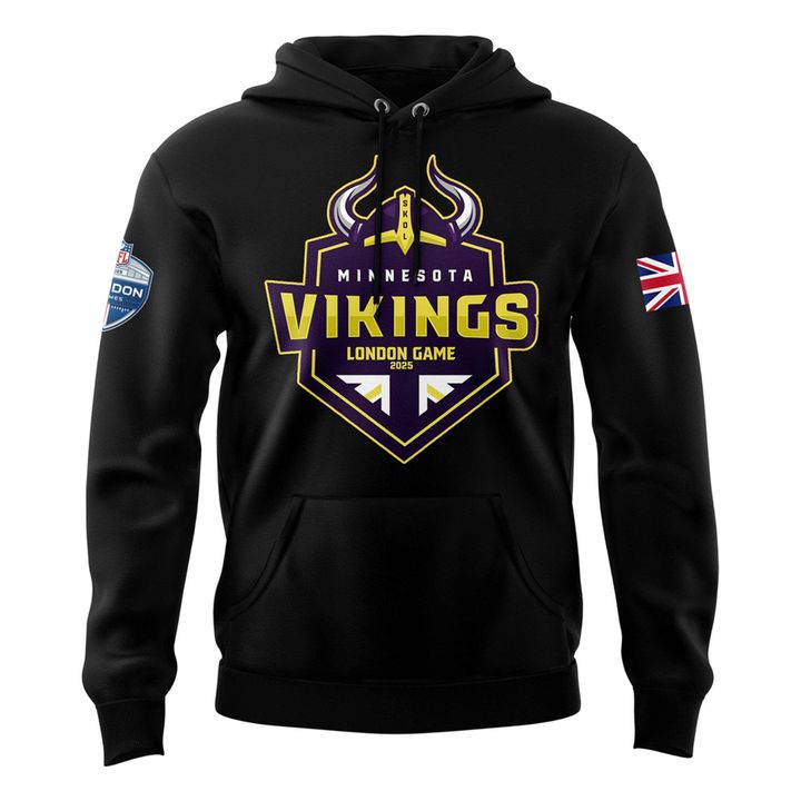 Minnesota Vikings NFL London game Limited Hoodie