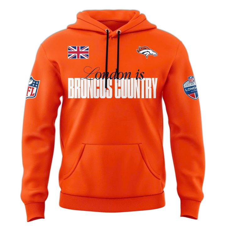 Denver Broncos NFL London game 2025 Limited Hoodie