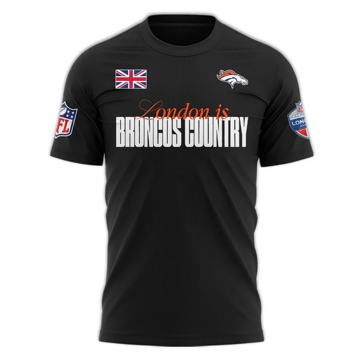 Denver Broncos NFL London game 2025 Limited T-shirt