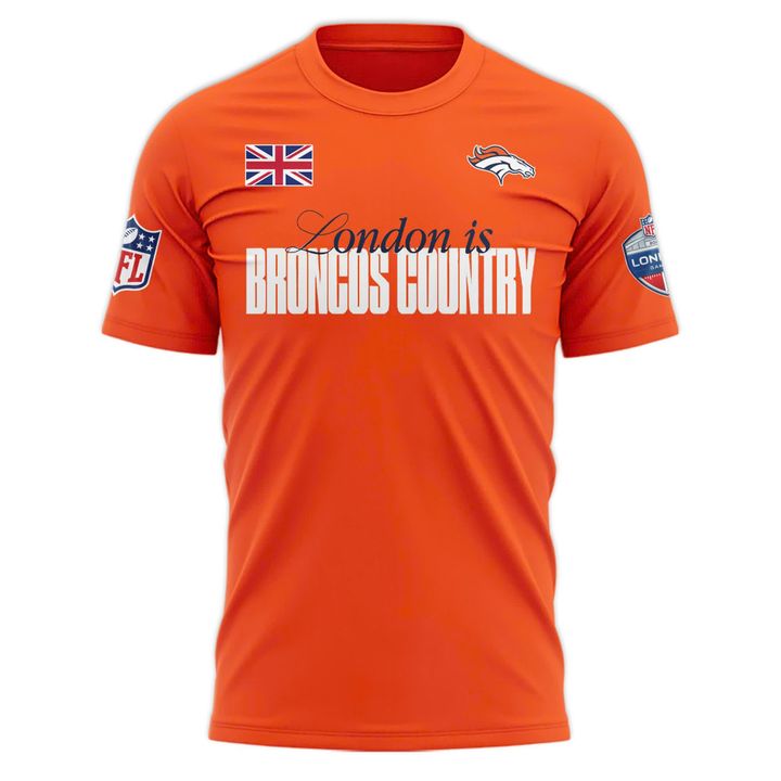 Denver Broncos NFL London game 2025 Limited T-shirt