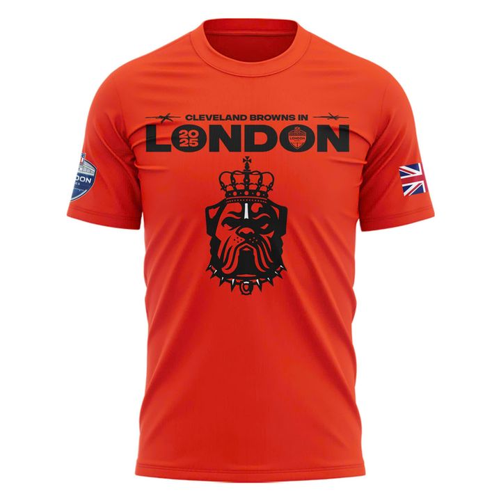 Cleveland Browns 2025 NFL London Game Limited T-shirt