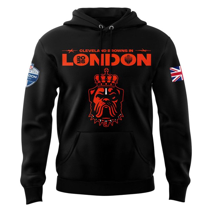 Cleveland Browns 2025 NFL London Game Limited Hoodie
