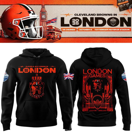 Cleveland Browns 2025 NFL London Game Limited Hoodie