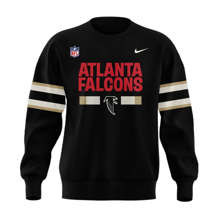 1966-1969 Atlanta Falcons Throwbacks Helmet Logo Black Sweat