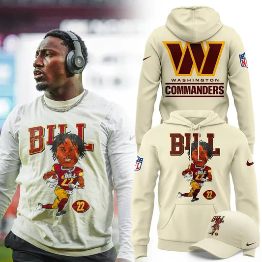 Washington Commanders Bill Croskey Merritt Hoodie