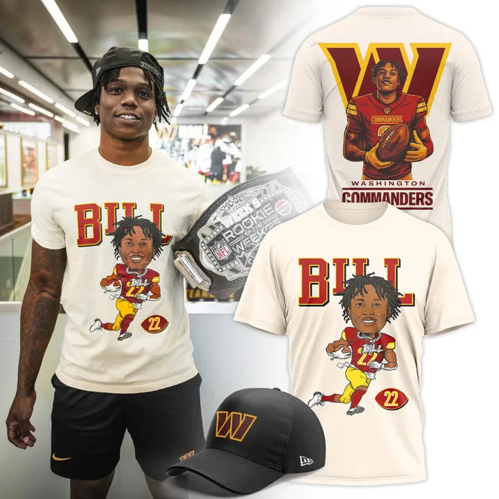 Washington Commanders Bill Croskey Merritt Shirt