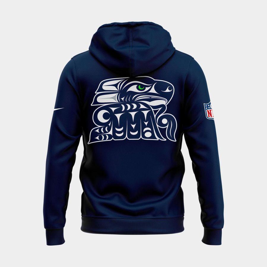 Seattle Seahawks Indigenous Peoples' Day Hoodie-V2