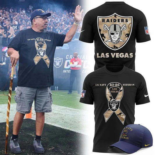 Raiders US Navy Veteran T-Shirt