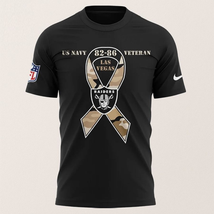 Raiders US Navy Veteran T-Shirt