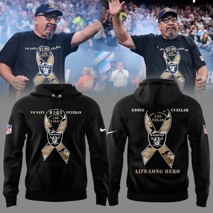 Raiders US Navy Veteran Hoodie