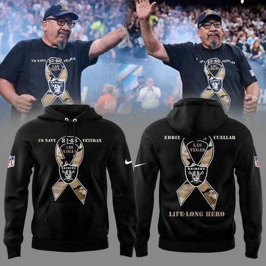 Raiders US Navy Veteran Hoodie