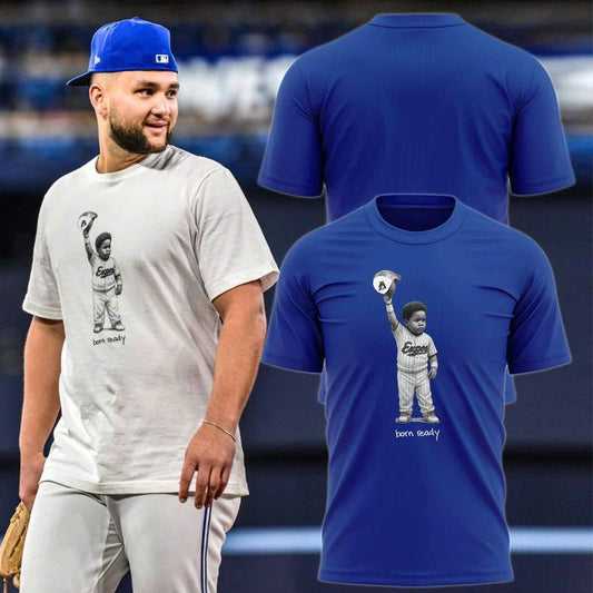 Toronto Blue Jays '' Born Ready '' Special T-Shirt (Blue) 2025