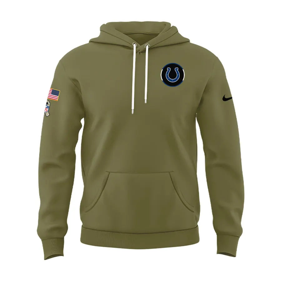 2025 Salute to Service Indianapolis Colts Hoodie