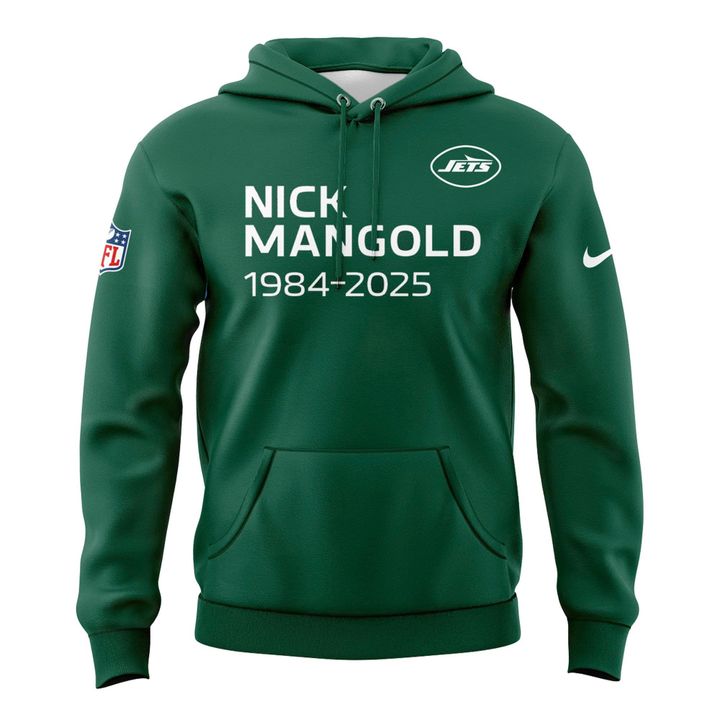 New York Jets 74 Nick Mangold hoodie for fans