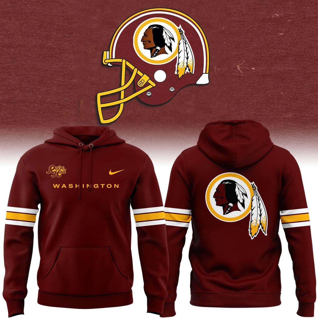 Limited Edition Washington Redskins Throwback Combo Hoodie