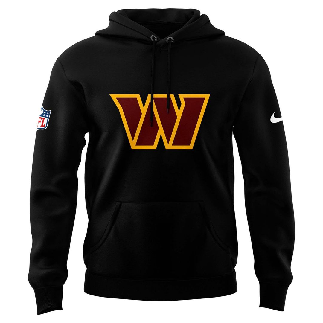 Special Washington Commanders football Uniform Black Hoodie