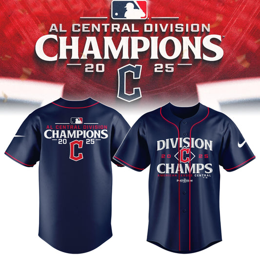 CG AL Central Division Champions Baseball Jersey 2025 Limited Edition