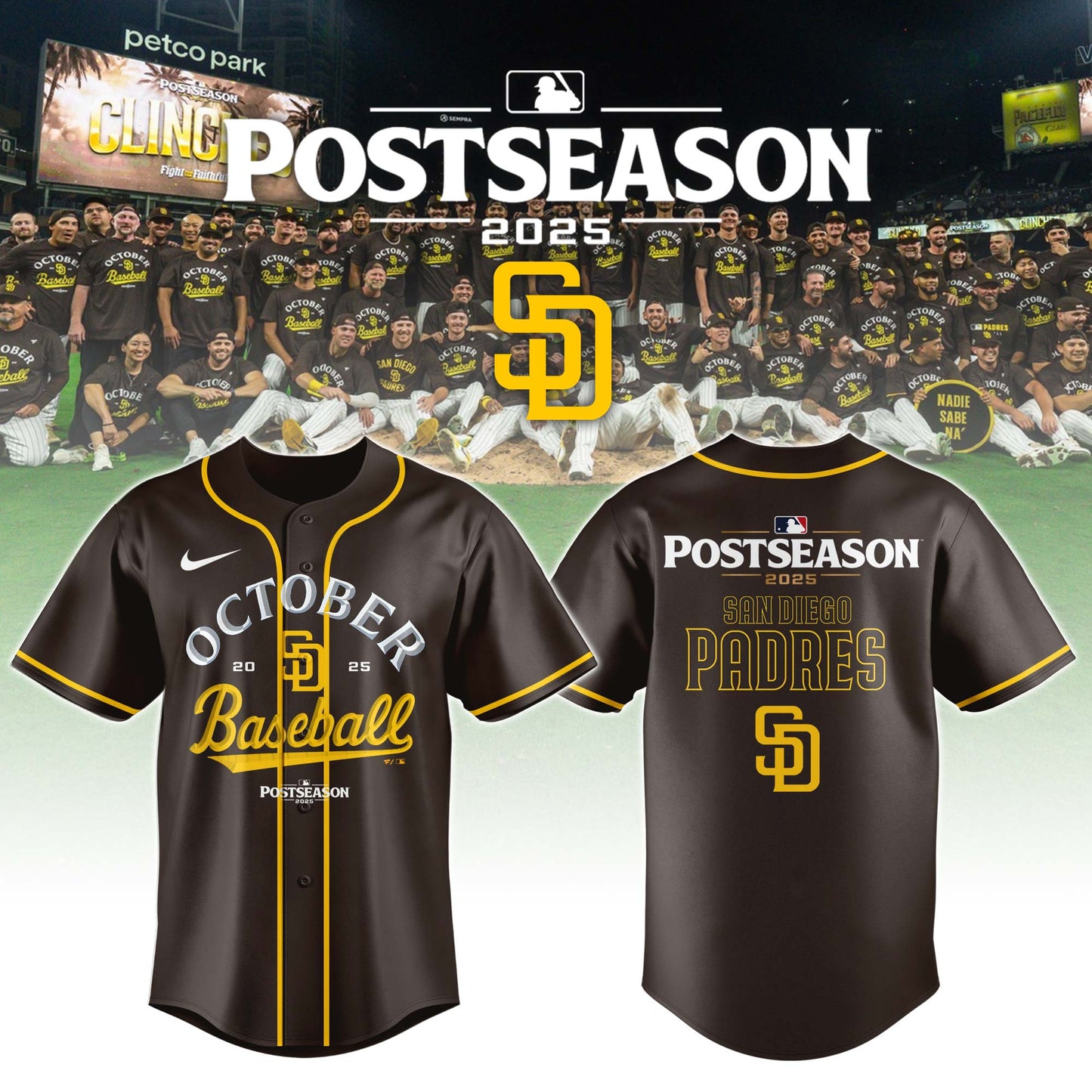 Padres Postseason 2025 Jersey