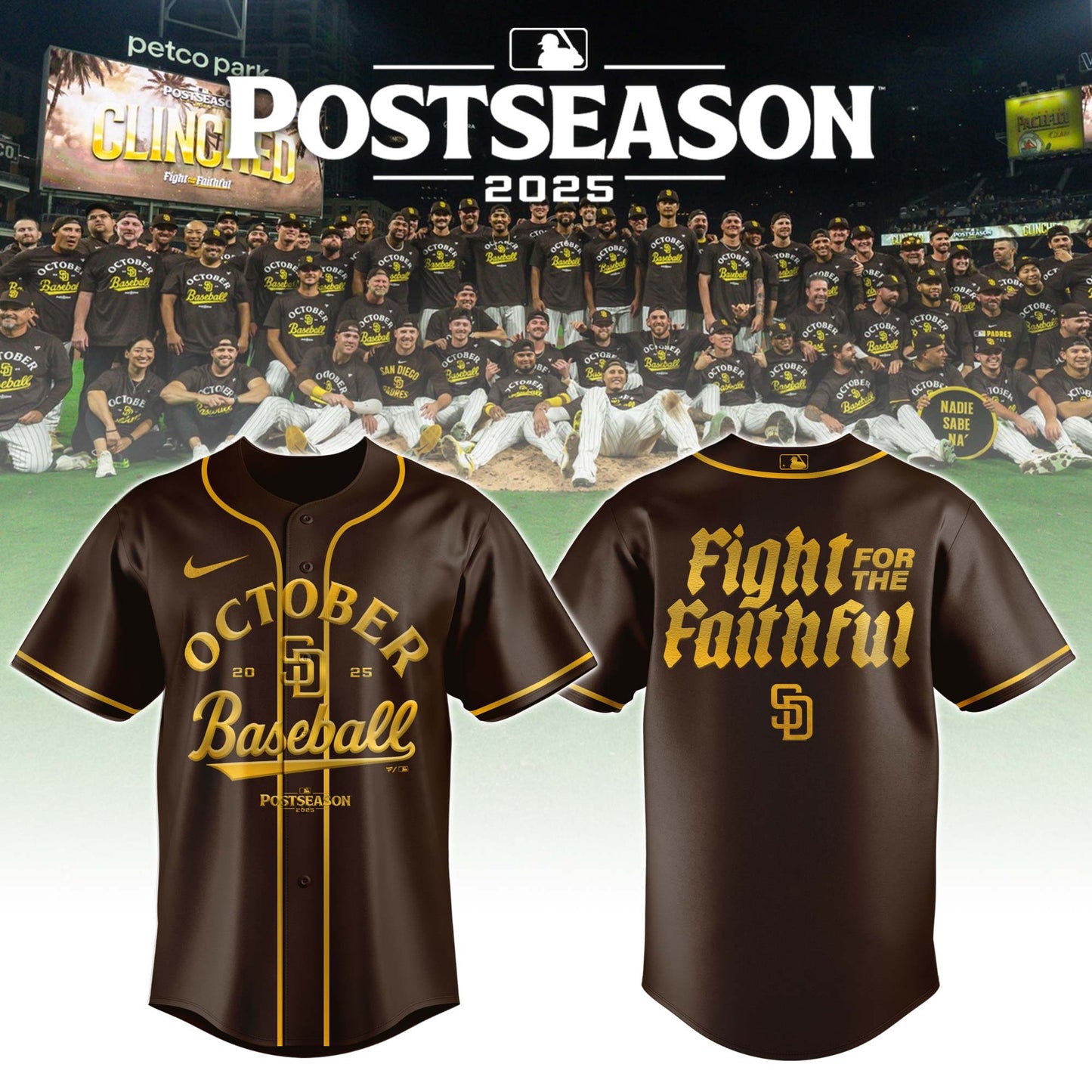 Padres Postseason 2025 Jersey