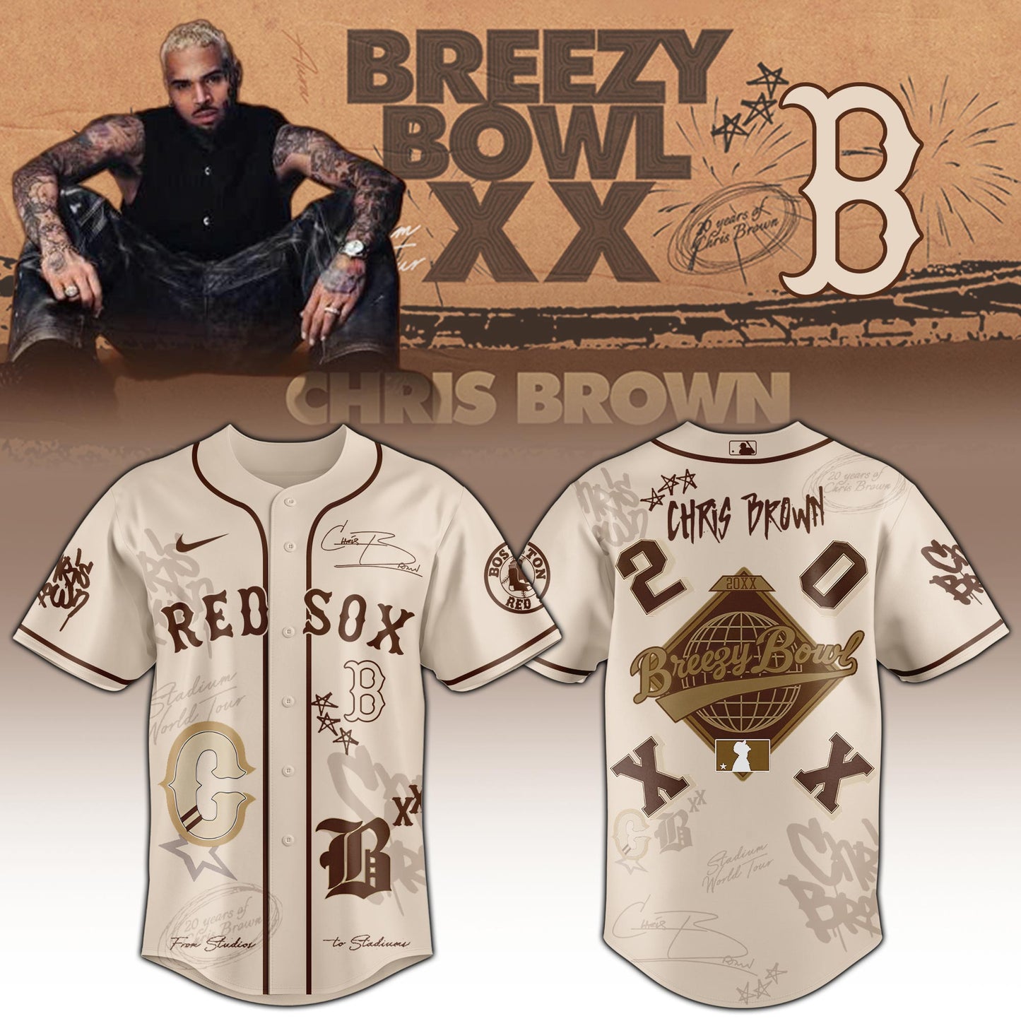 Boston Red Sox x Breezy 11:11 Special Edition Jersey