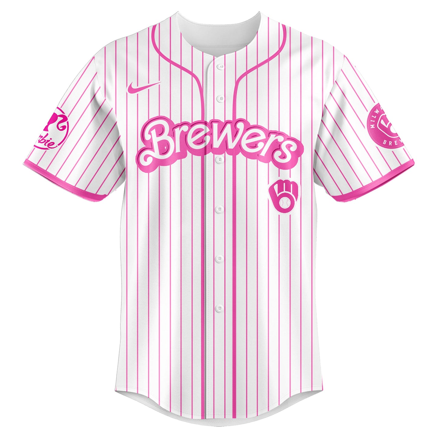 Milwaukee Brewers x Barbie Night Game Limited Edition Jersey 2025