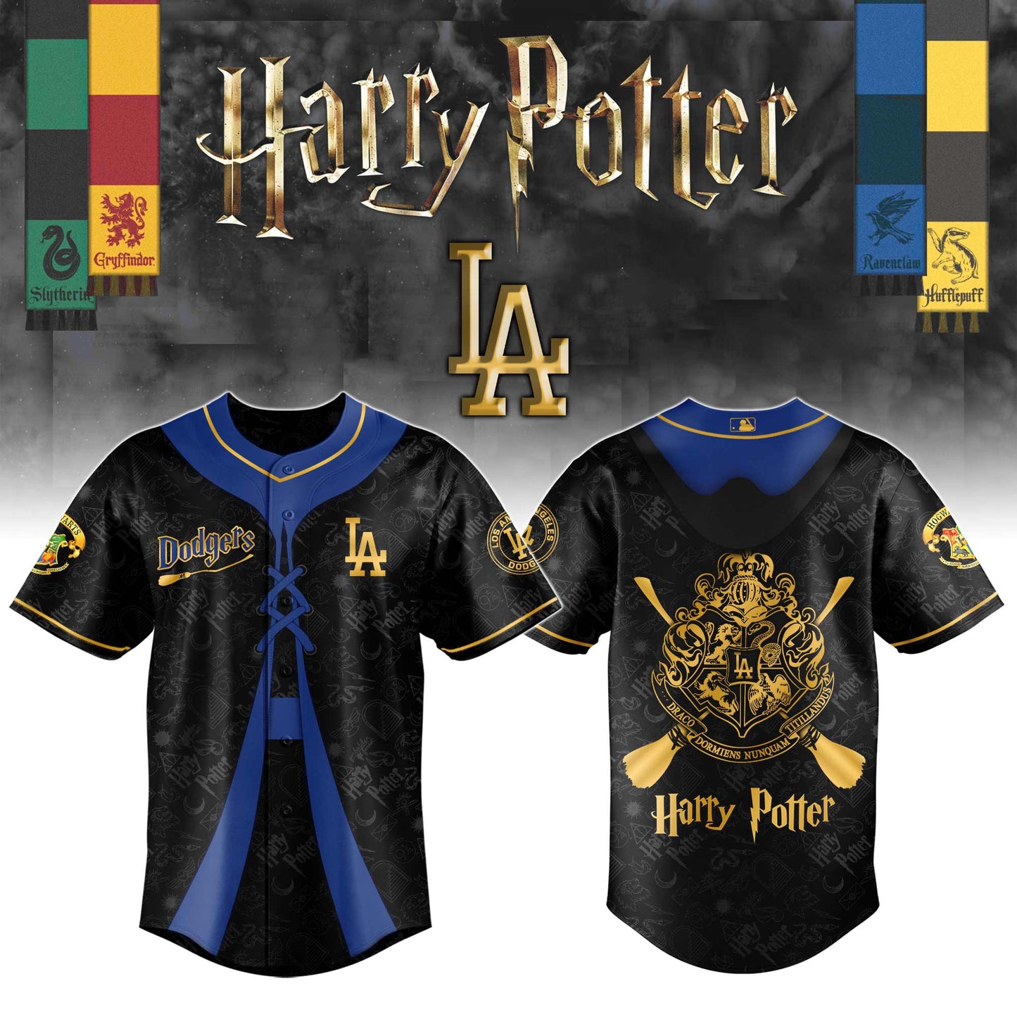 Los Angeles Dodgers x Harry Potter Night Jersey Limited Edition