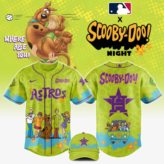 Houston Astros x Scooby Doo Jersey Editions Limited