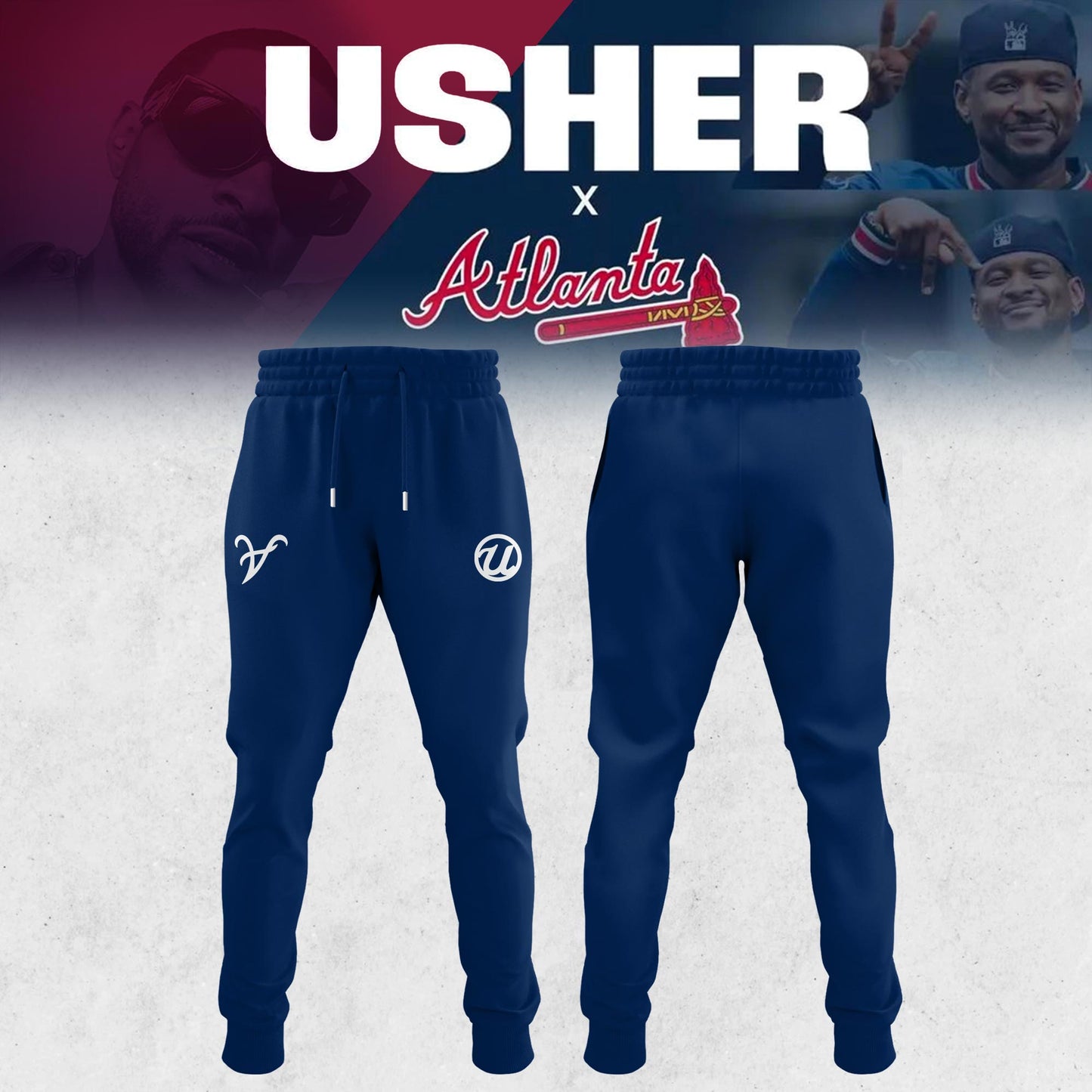 Atlanta Braves Usher 2025 MLB All-Star Game Limited Edition Jersey