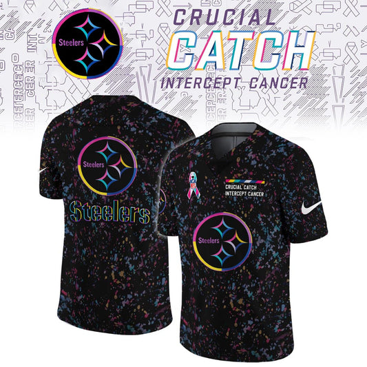 Pittsburgh Steelers Crucial Catch Limited Football Jersey