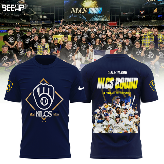 Milwaukee Brewers – 2025 NLCS BOUND, This season is for Ueck! Combo T-Shirt
