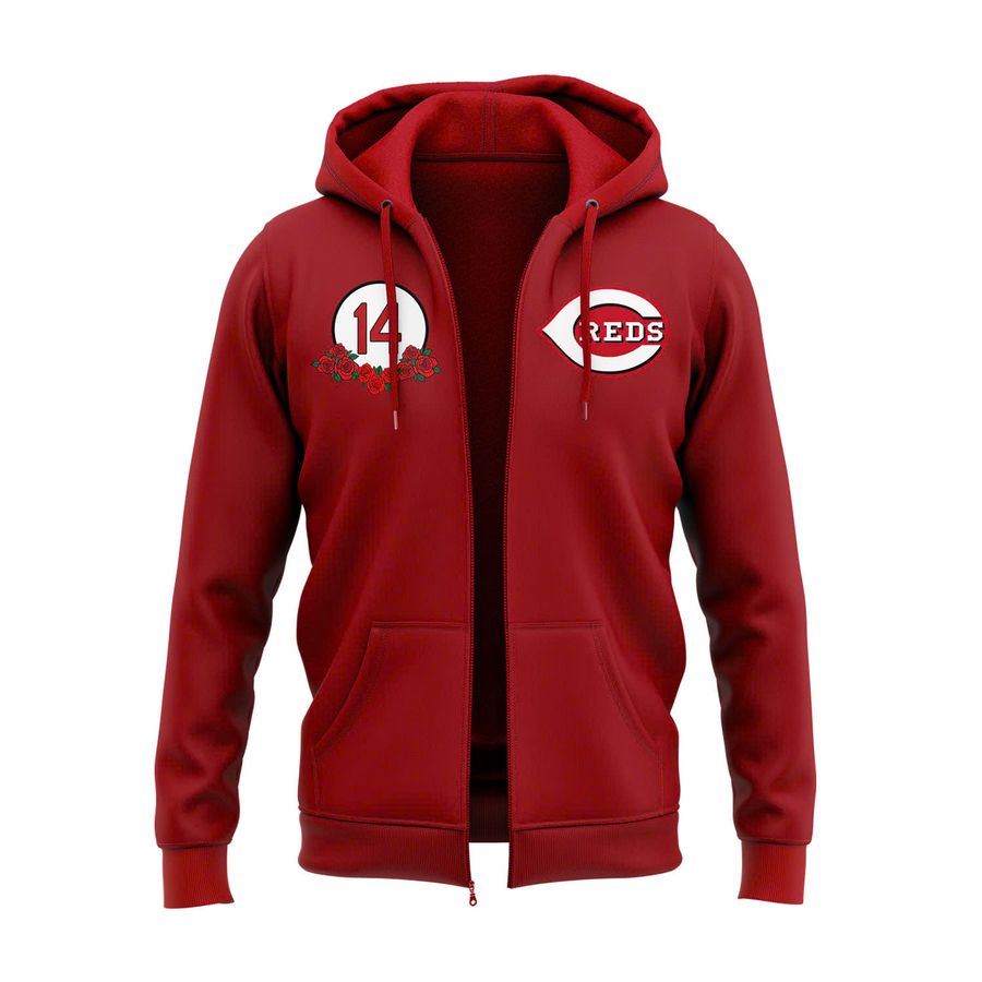 Cincinnati Reds 2025 Pete Rose Day Zip Hoodie