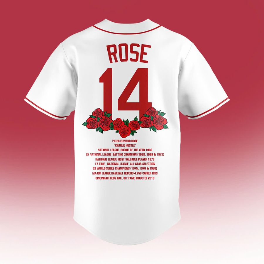 Cincinnati Reds Pete Rose Jersey