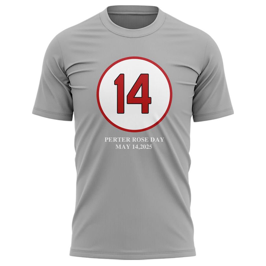 Cincinnati Reds 2025 Pete Rose shirt